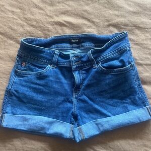 Hudson Jeans Women's Blue Denim Shorts